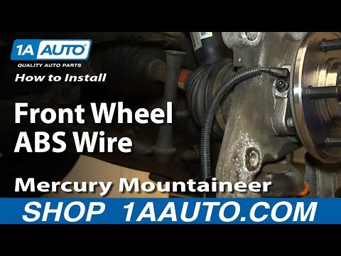 How to Replace ABS Sensor 02-05 Mercury Mountaineer