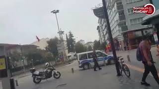 Samsun'da bomba paniği