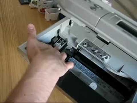 canon mp210 printer change ink cartridges
