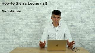 How to register a domain name in Sierra Leone (.sl) - Domgate YouTube Tutorial