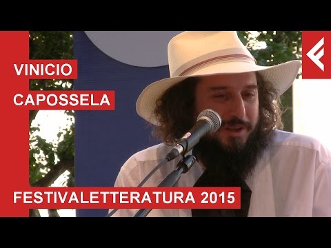 Vinicio Capossela al Festivaletteratura 2015 