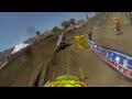 GoPro HD: Jessy Nelson Lap 1 Moto 2 - Hangtown MX Lucas Oil Pro Motocross Championship 2013