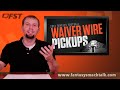 2013 Fantasy Football - Waiver Wire Week 7
