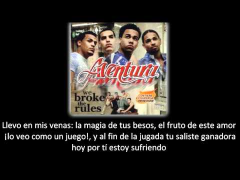 LETRA DE AVENTURA LA NINA CAMBIO letra de aventura la nina cambio: