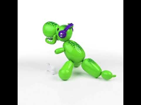  Squeakee The Balloon Dino  Interactive Dinosaur Pet Toy That  Stomps, Roars and Dances. Over 70+ Sounds & Reactions, Multicolor : Toys &  Games