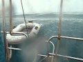 Storm and sailing in Corinthian gulf