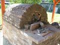 Kemence építés( Outdoor oven )