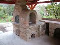 Kemence építés( Outdoor oven )