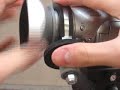 HVFF follow focus for Canon HV20, HV30 & HV40