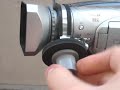 HVFF follow focus for Canon HV20, HV30 & HV40