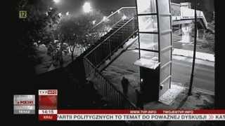 Zniszczyli windę, policja apeluje o pomoc (Raport z Polski TVP Info, 19.06.2013)