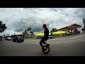 EXTREME UNICYCLE TRICKS - Street Unicycling - Chris Huriwai