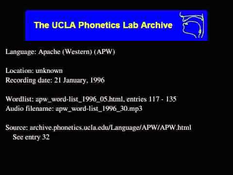 Western Apache audio: apw_word-list_1996_30