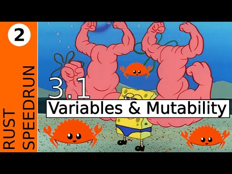 Variables & Mutability | Rust Book Speedrun 2