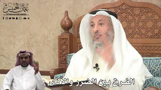 402 - الفرق بين الضرر والأذى - عثمان الخميس
