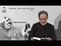 Lời Chúa - Chúa Nhật - 07/04/2019