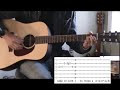 Jimi Hendrix Hey Joe Acoustic Guitar Lesson - Tab
