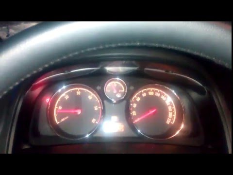 Opel Antara. Как узнать температуру двигателя?