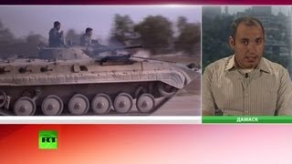 Сирийское ТВ: израильский авиаудар — помощь сирийским повстанцам