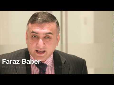 Great Things: Life after The Bartlett - Faraz Baber, BSc (Hons) Town and Country Planning, 1996