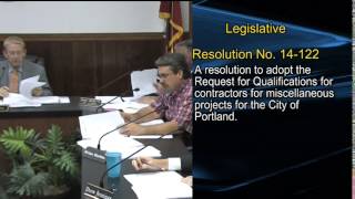 9/2/14 City of Portland Council Meeting