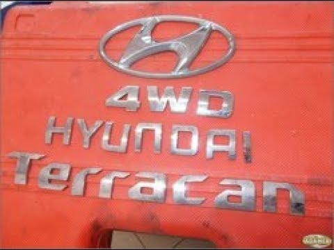 Hyundai Terracan Podkrecanie drazkow
