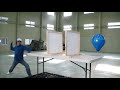 Master of Business Card Throwing
