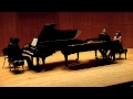 Sunny Qu and Chihiro Homma performing Rachmaninov Suite No 2, Op 17, 3rd mvmt Romance