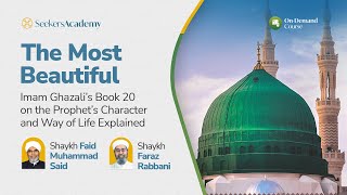 Enriching Saturday seminar with Shaykh Faid Mohammed Said on the profound teachings of Imam Ghaz