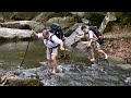 5 day Wilderness hiking. Sleeping bag/backpack field test review. Down in a canyon