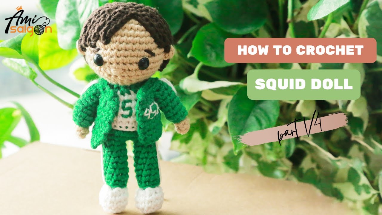 Bring the Suspense of Squid Game to Your Collection with Doll 456 Amigurumi