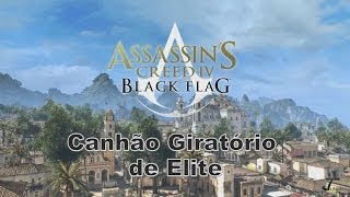 Assassin's Creed IV Black Flag - Planta - Canhão Giratório de Elite