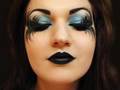 Great Fallen Angel Dark Fairy Makeup For Halloween (By Misschievous) 2012