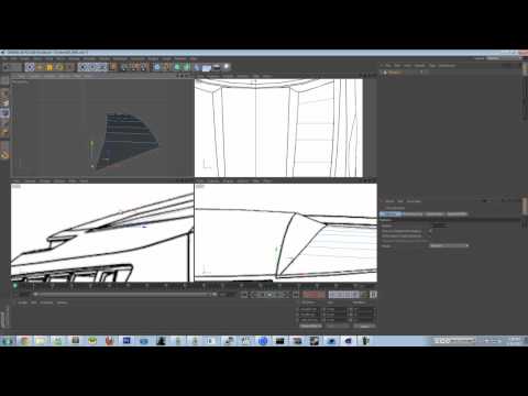 How to Model A Car In Cinema 4D Polygon Modelling Camaro 2008 