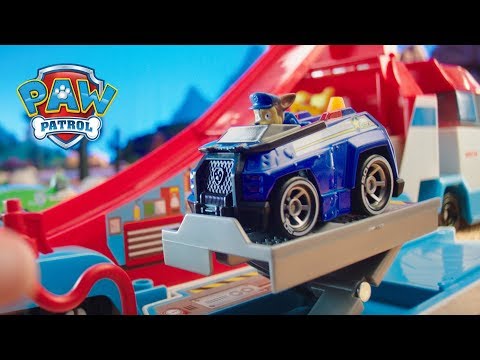 Paw Patrol Die Cast Carrier And Launcher