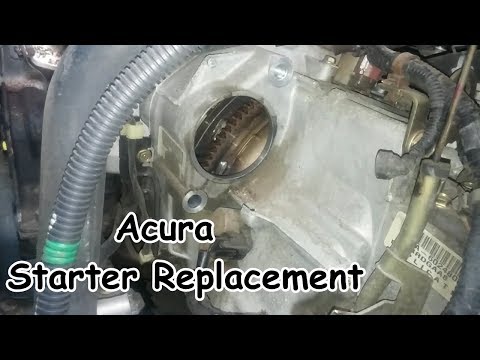 Acura 3.2L TL Starter Motor Replacement