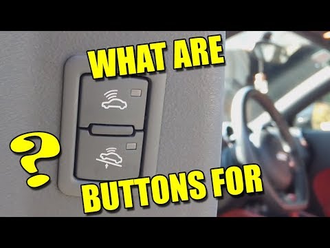 What For Are the Sensor 'WiFi' Symbol Buttons in Audi VW Seat Skoda