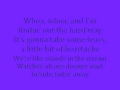 Cynthia Rhodes-Finding Out The Hard Way Lyrics