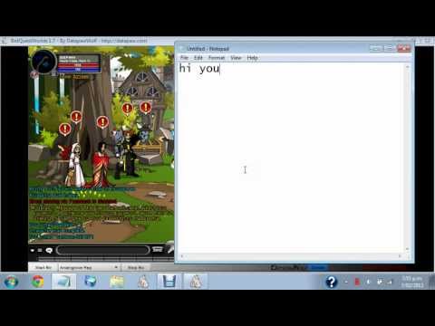 bot aqw aqworlds trainer; 1.5 hell quest download aqworlds free ...