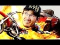 Motorcycles! Explosions! RAINING CARS!! | Road Redemption
