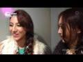 【ガールズアワード2010A/W】 舞台裏 道端カレンと渡辺枝里子