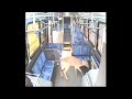 Surveillance: Deer crashes through windshield of Johnstown, PA CamTran bus & walks out front door