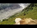 Flying eagle point of view