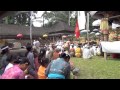Bali: Temple celebration (odalan) in TARO at Pura Sanghyang Tegal (incl. dances) by Hans & Fifi