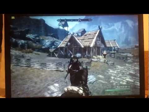 Skyrim Ultra Gameplay GTX 460M - HP Elitebook 8740W