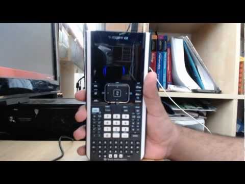 First Power On - Texas Instruments (TI) NSpire CX Graphing Calculator