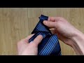 How to tie a tie, EASY DOUBLE WINDSOR, (FROM YOUR POINT OF VIEW) FULL HD