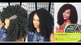 ... JERRY CURL, KINKY CURL, BOHEMIAN CURL, BAHAMAS CURL 4 CROCHET BRAIDS
