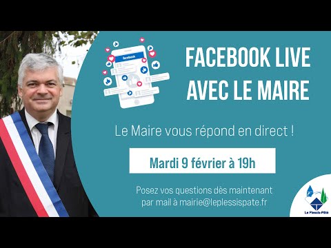 Facebook Live avec M. Le Maire 