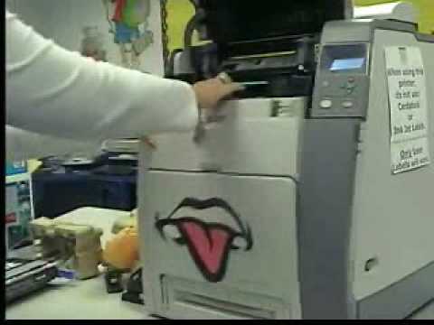 How to Change the Toner in the HP 4700 Printer Duration: 3:09. Total Views: 9,412